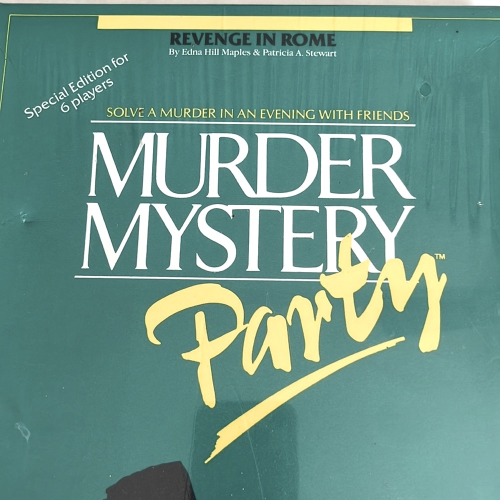 Murder Mystery Party Kit - New Unopened